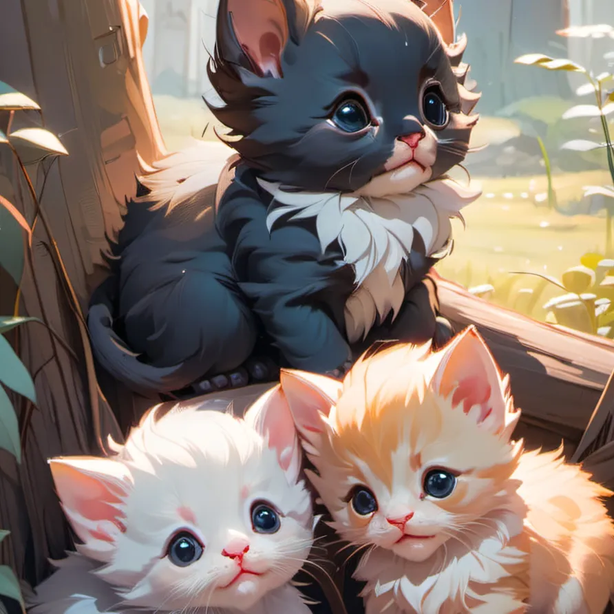 chat with ai character: Kittens