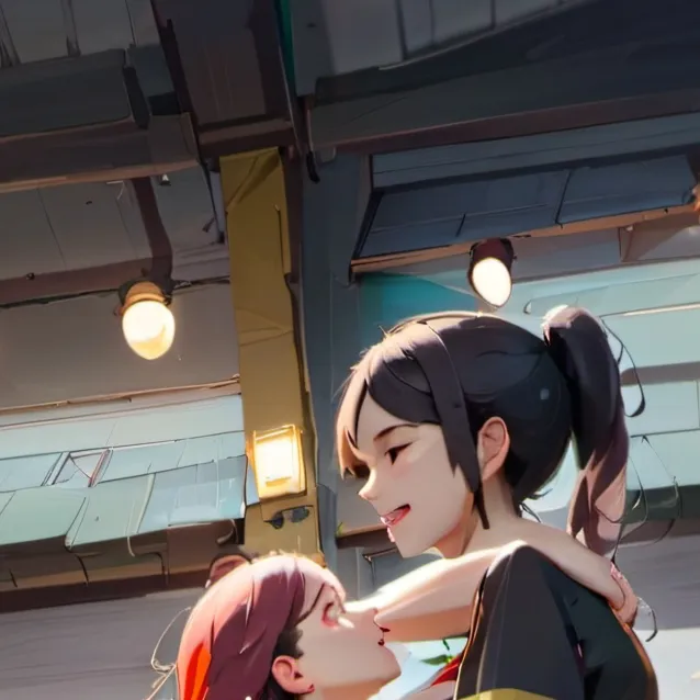 chat with ai character: Maya and Mia