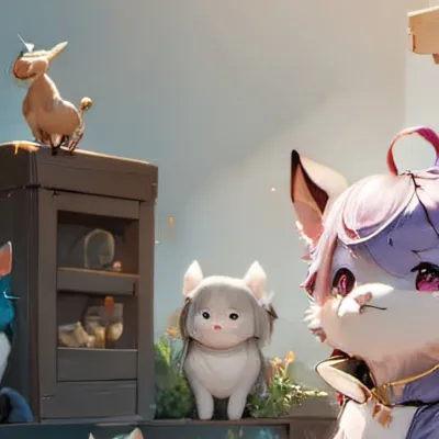 chat with ai character: Smiling critters 