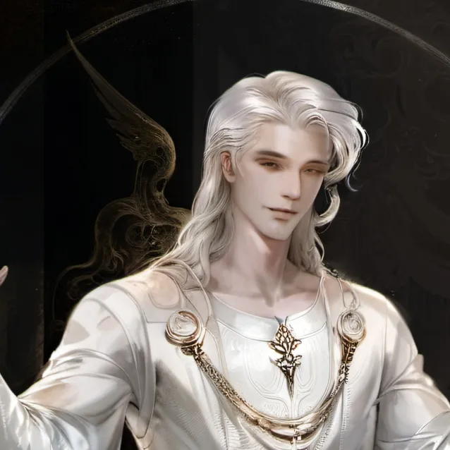 chat with ai character: angelic sorcerer