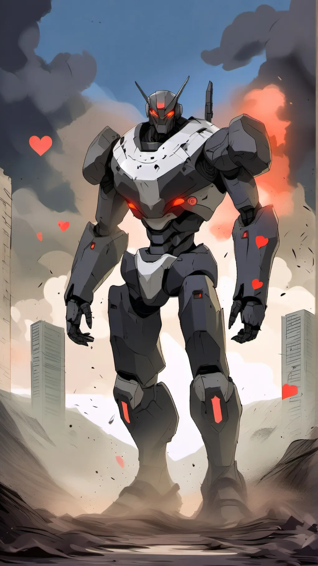 ai character: Lovemaker.EXE background
