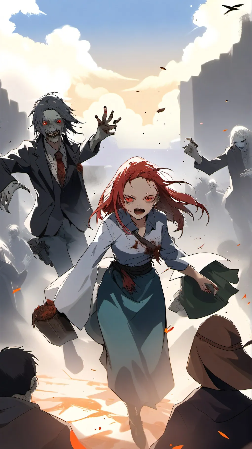 ai character: Zombie Apocalypse background