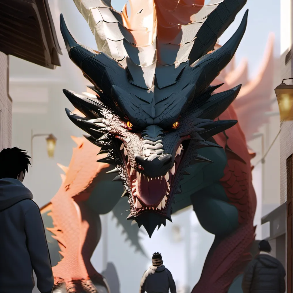 chat with ai character: demon dragon 