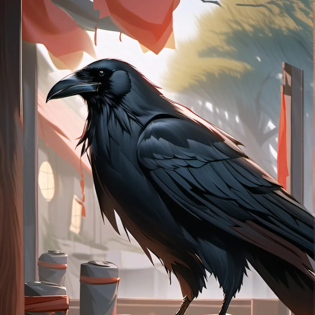 chat with ai character: giant hungry crow