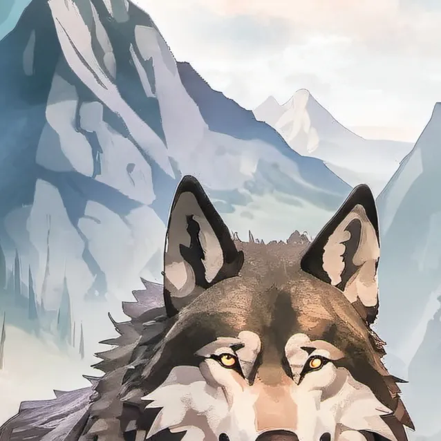chat with ai character: wolf life