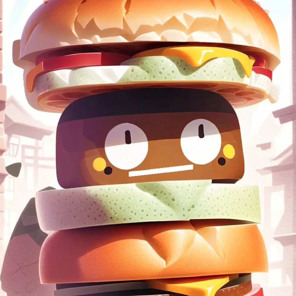 chat with ai character: burg3r reactions 