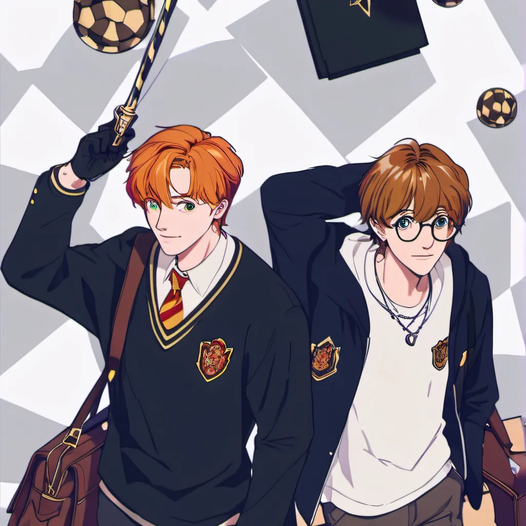 chat with ai character: Harry And Ron 