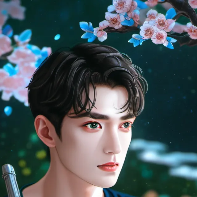 chat with ai character: snow