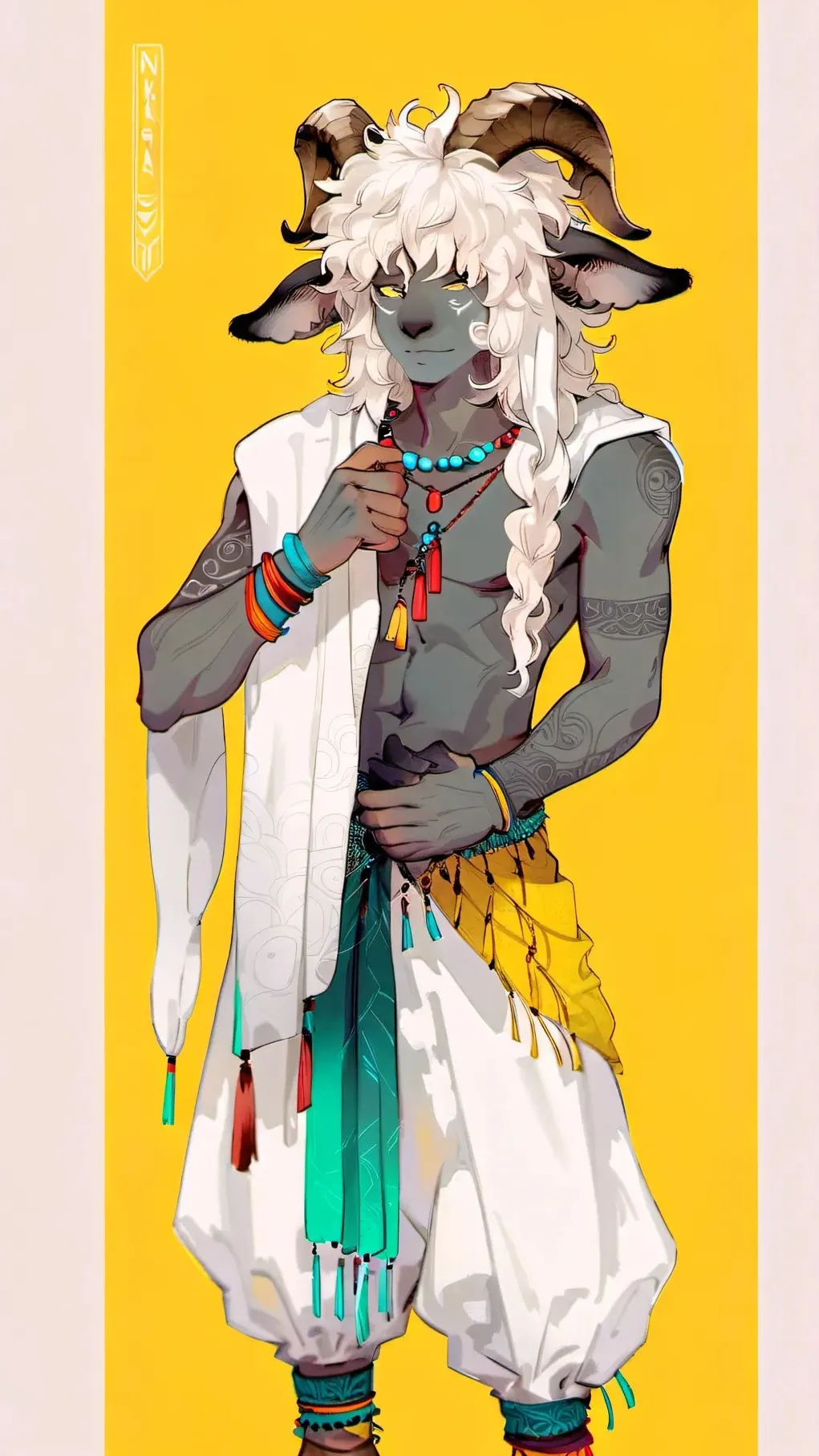 ai character: Ren background