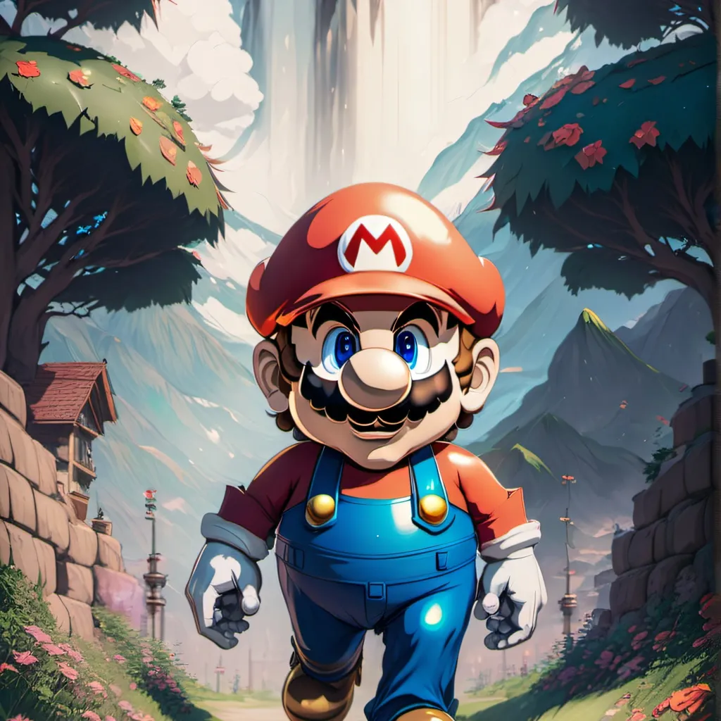 chat with ai character: Mario
