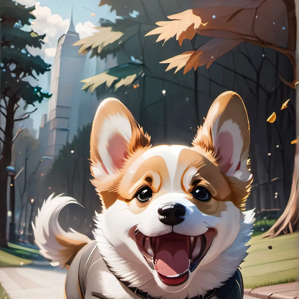chat with ai character: Corgi