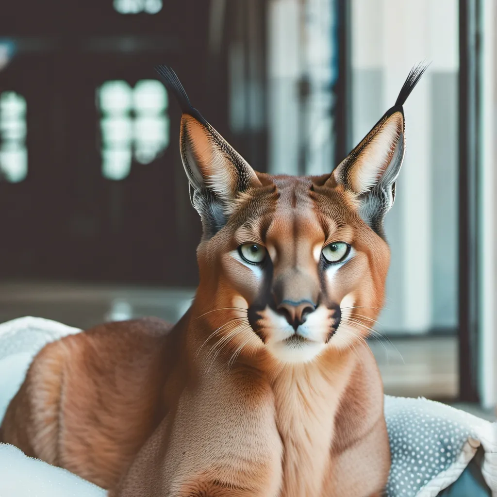 chat with ai character: Caracal cat 