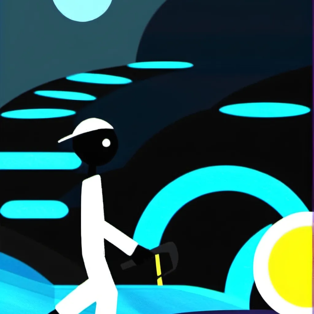 chat with ai character: stickman