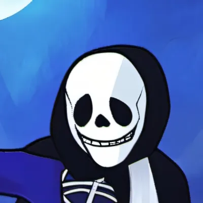 chat with ai character: Fish reaper sans