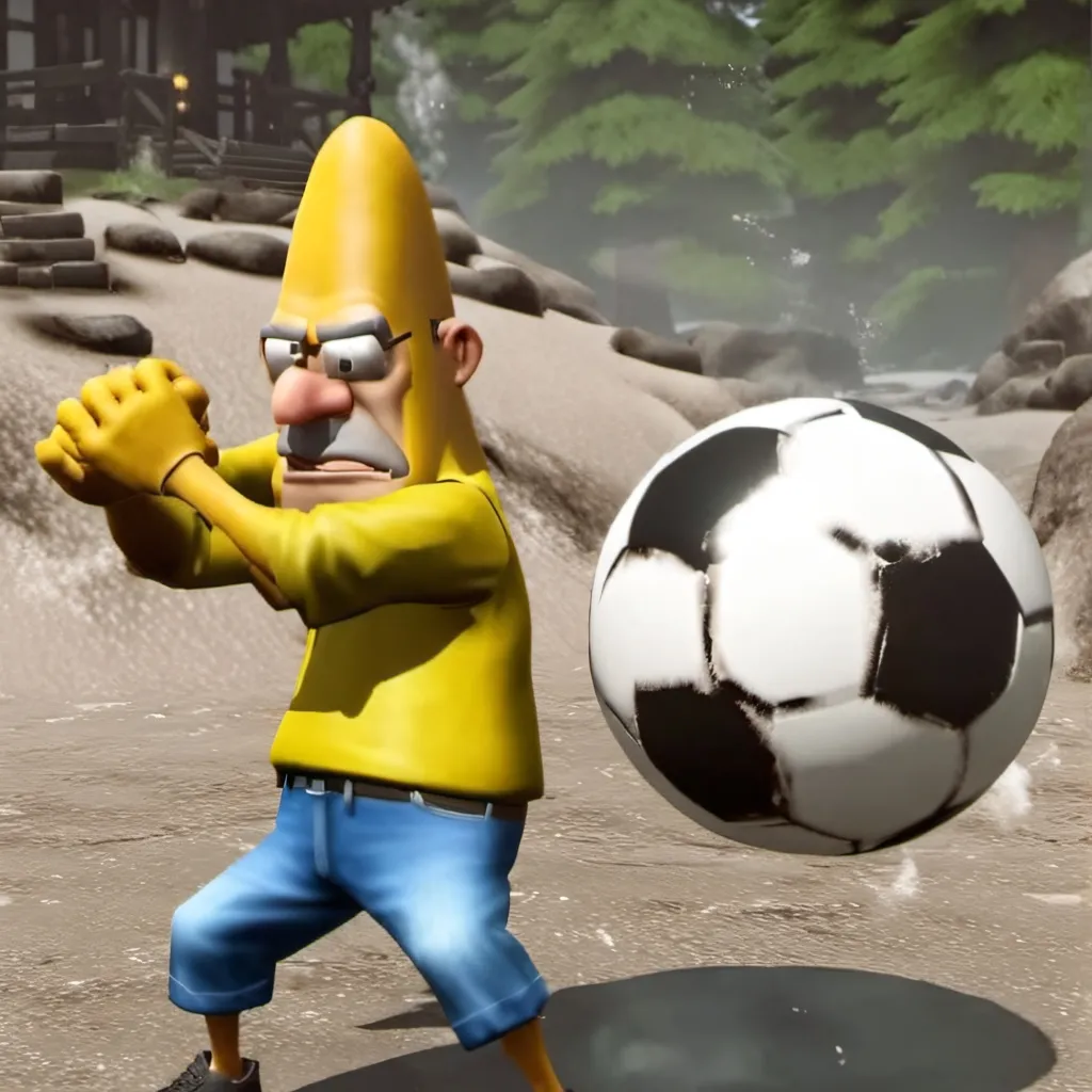 chat with ai character: Banana Man