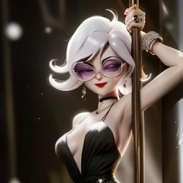 chat with ai character: angel dust (human)