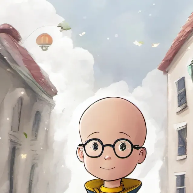 chat with ai character: Caillou