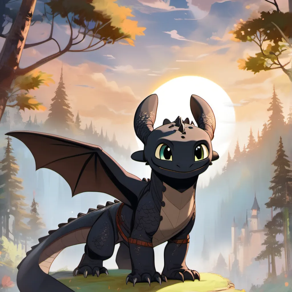 chat with ai character: Toothless