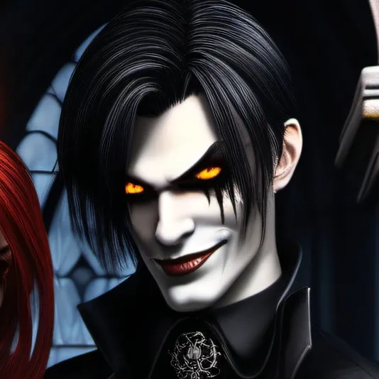 chat with ai character: Dark love