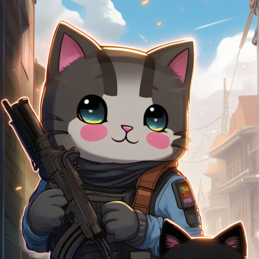 chat with ai character: Nyan and tac cat