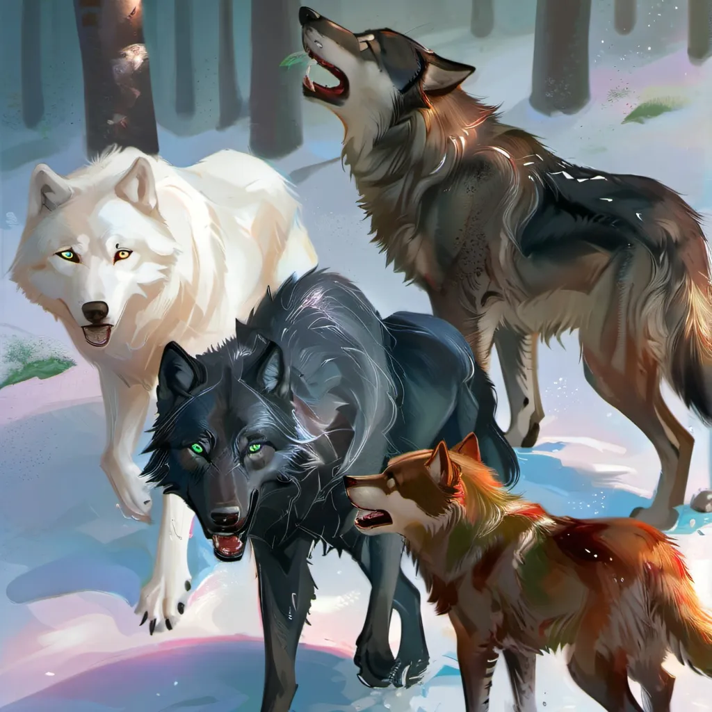 chat with ai character: wolf pack