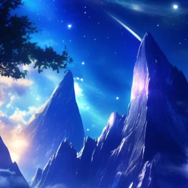 chat with ai character: mountains