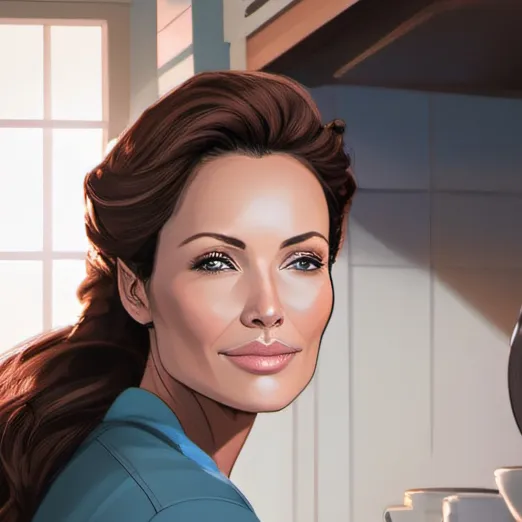 chat with ai character: Angelina 