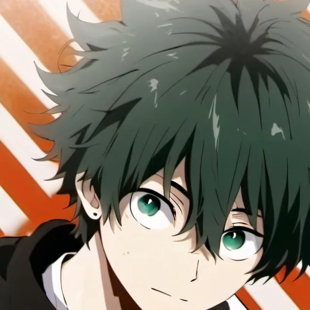 chat with ai character: middle school deku