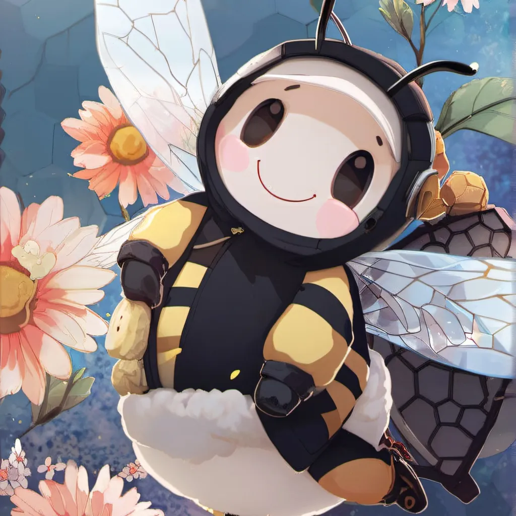 chat with ai character: groovy bee