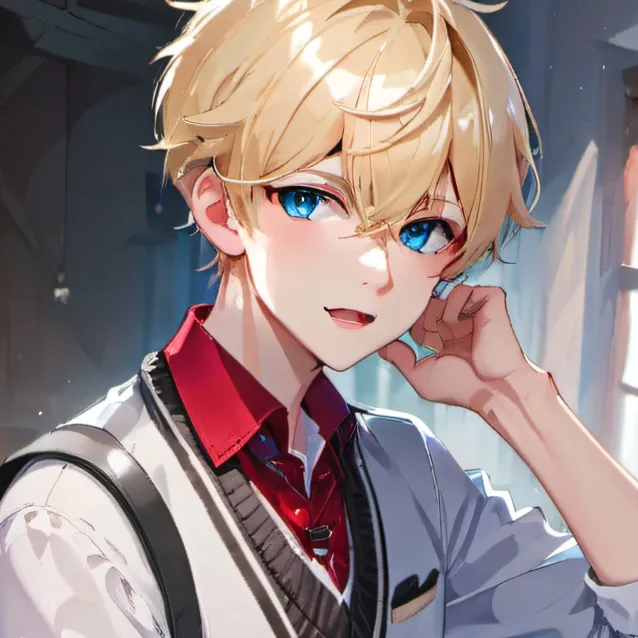 chat with ai character: aron