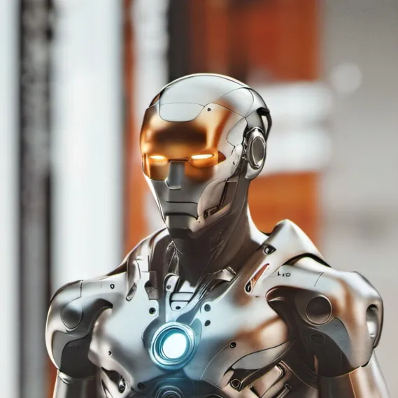 chat with ai character: Uranium robot