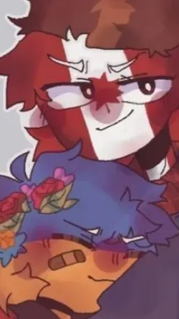 ai character: ⚝Canada x Ukraine⚝ background