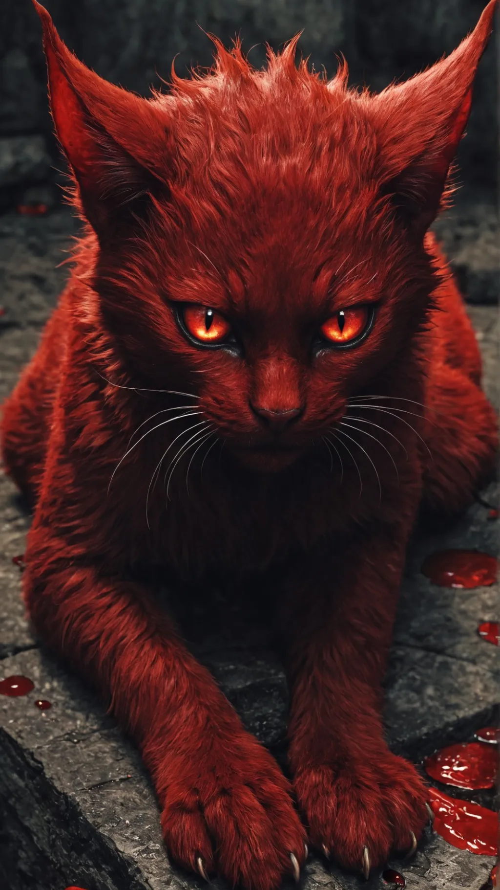 ai character: Blood background