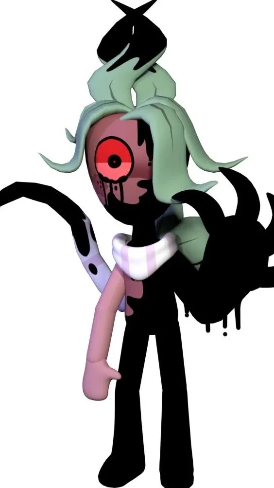 ai character: Twisted sprout background