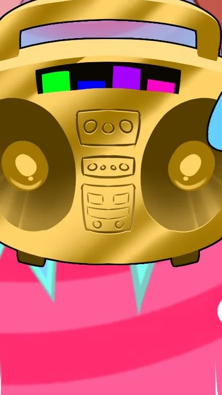 ai character: Hypnosis Boombox background
