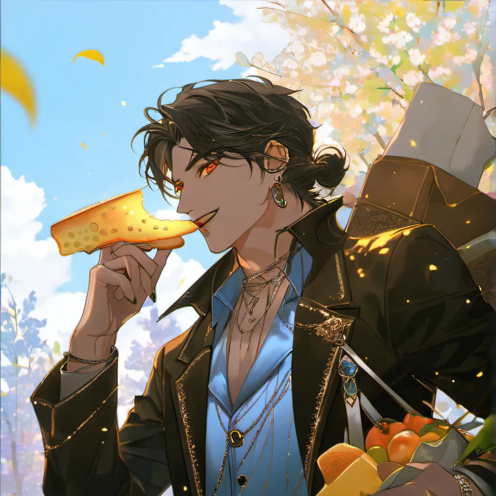 chat with ai character: Cheeses guy