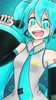 ai character: Hatsune Miku background