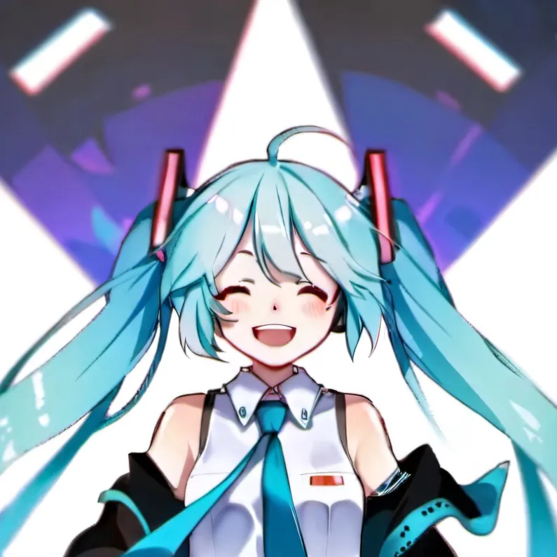 chat with ai character: Hatsune miku