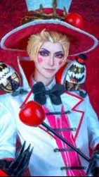 ai character: female Lucifer  background