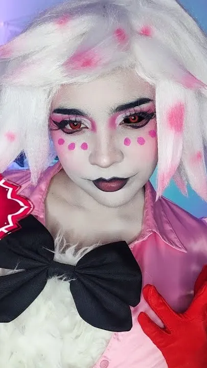 ai character: female Angel  background