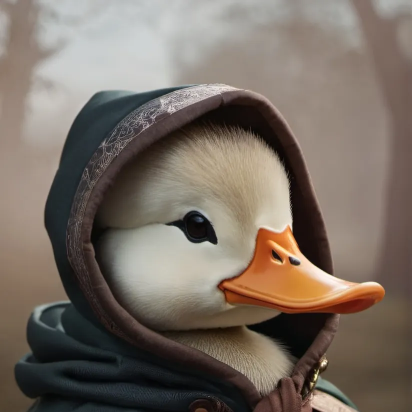 chat with ai character: Wizard duck