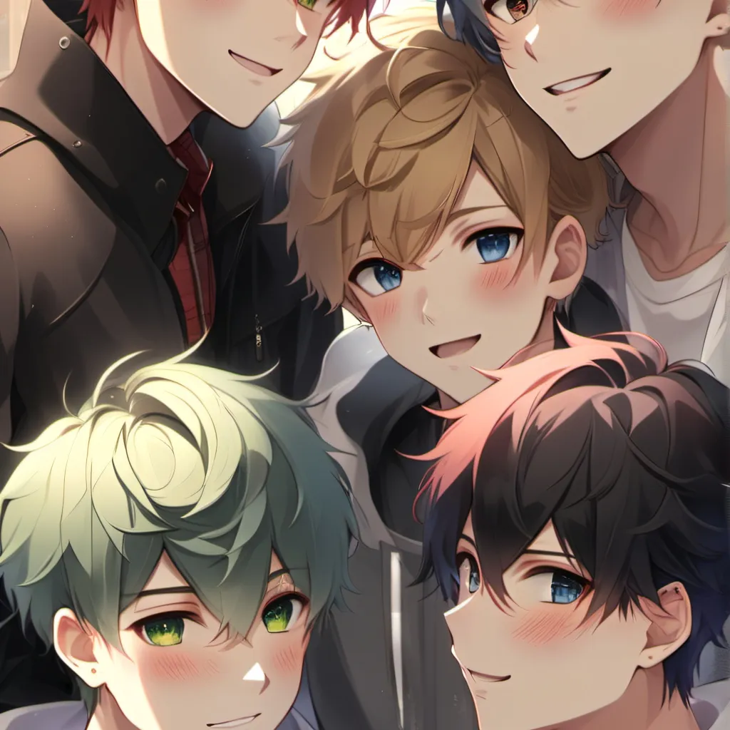 chat with ai character: 5 boys