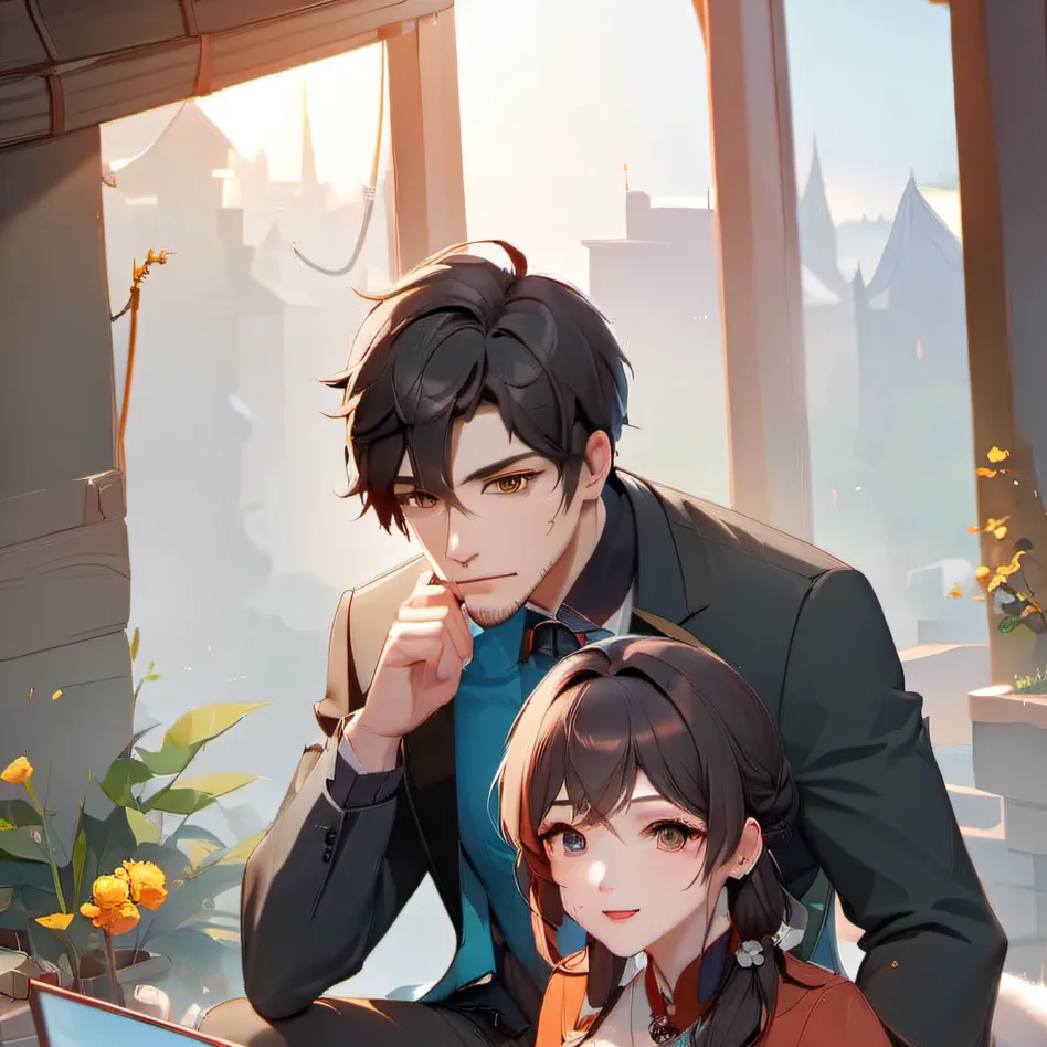 chat with ai character: Gwen and bf