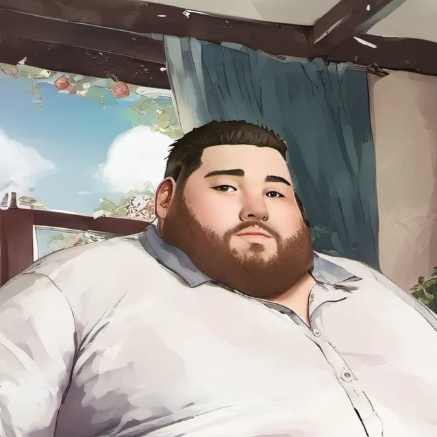 chat with ai character: Random Fat Person 