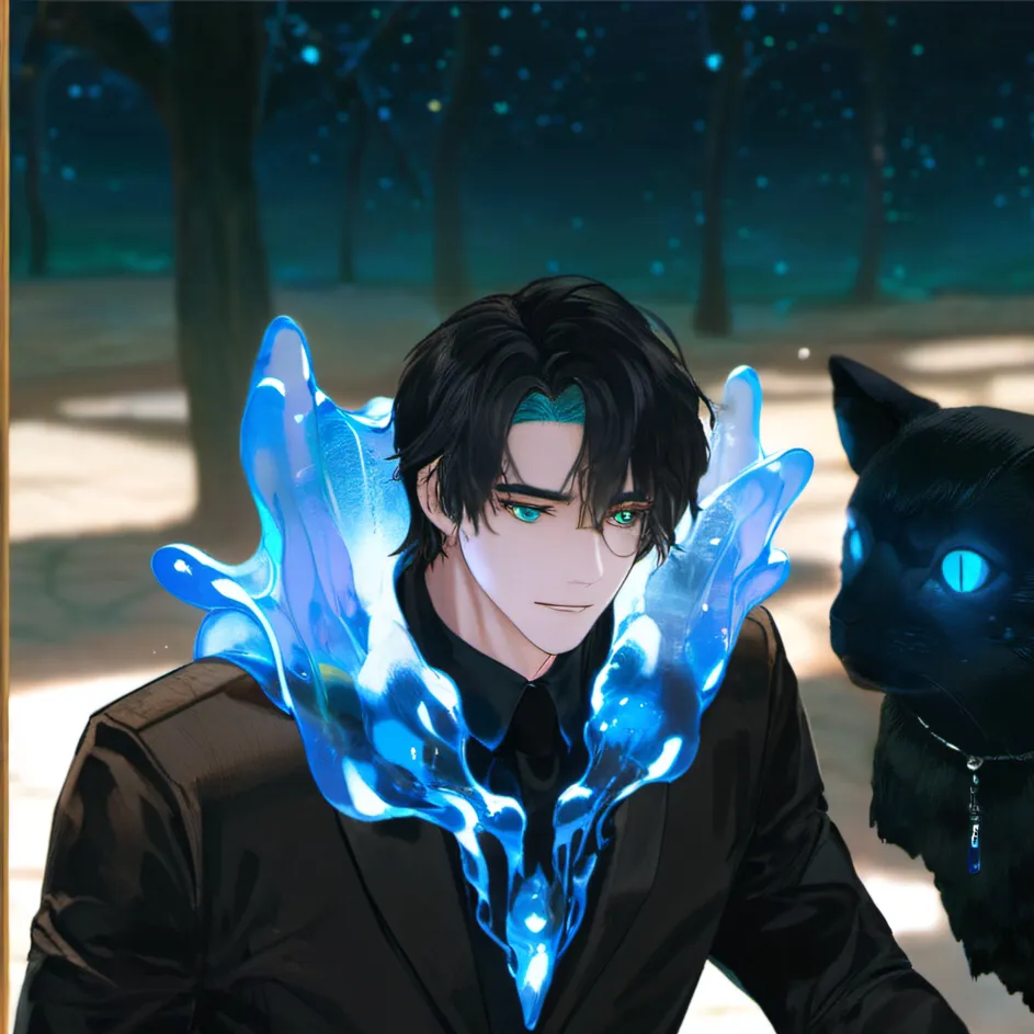 chat with ai character: nym and kosuke