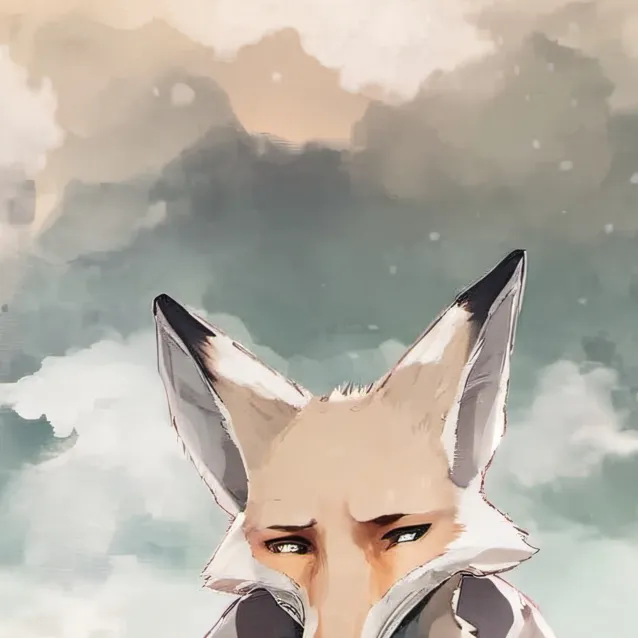 chat with ai character: frowny Fox p1