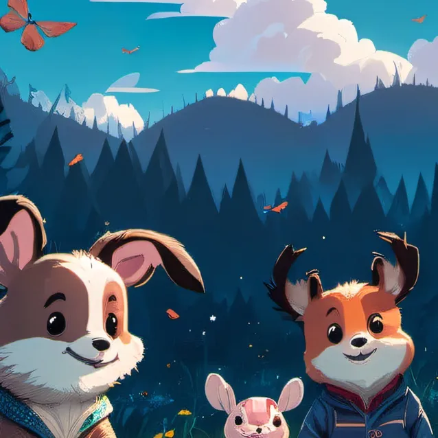 chat with ai character: smiling critters 