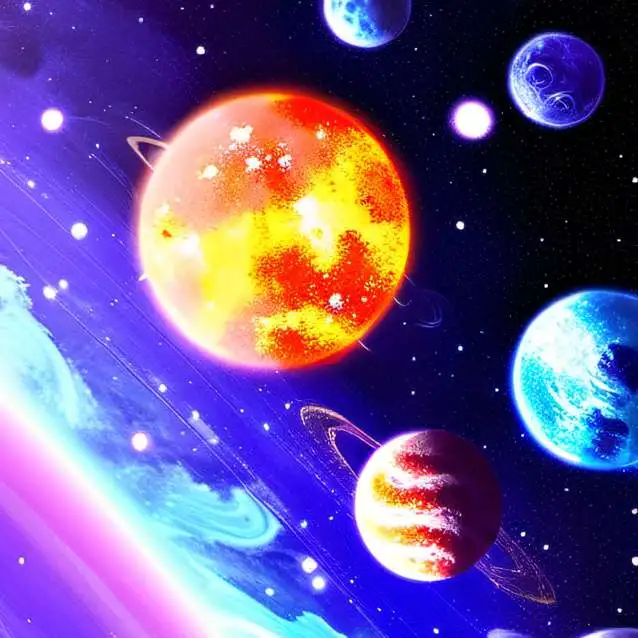 chat with ai character: The solar system 🌟