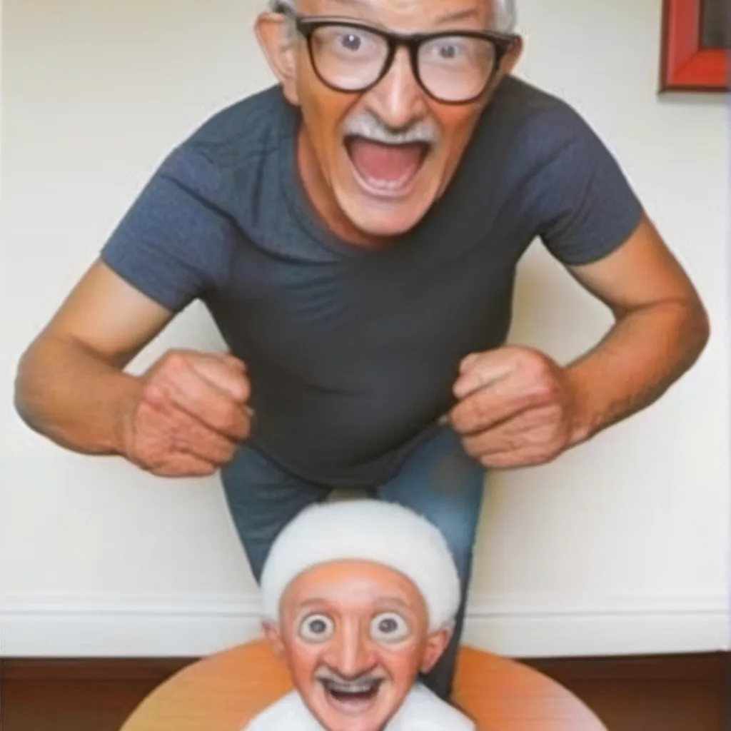 chat with ai character: crazy granpa+crazy