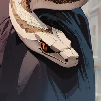 chat with ai character: snake